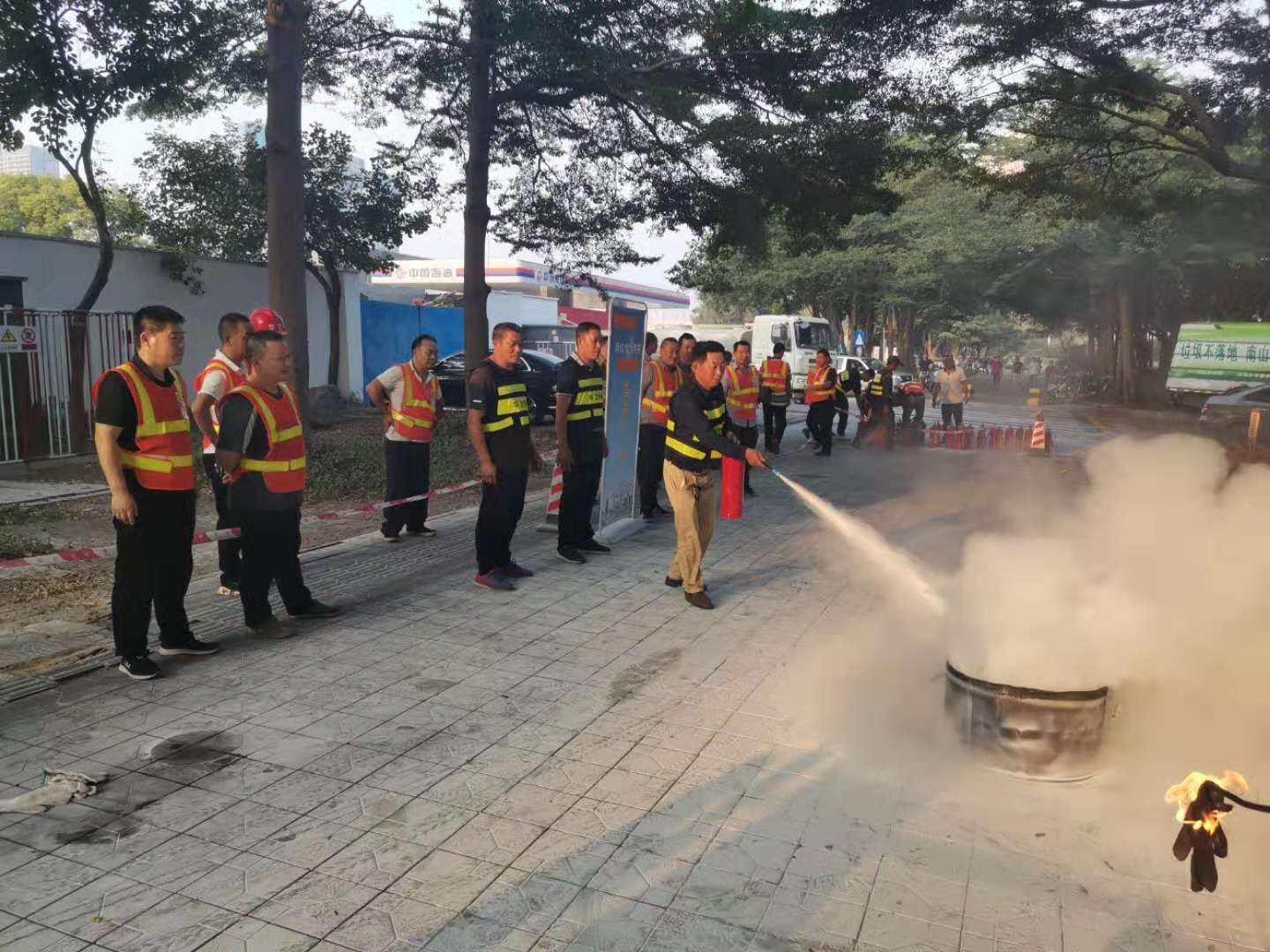 “安全第一，预防为主”之消防安全演练